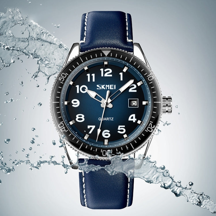 SKMEI 9232 Reloj Cuarzo Resistente Al Agua 30m Acero