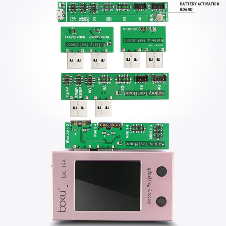 BAKU ba-19 Polígrafo de Batería para iPhone Verificación en 1 Segundo