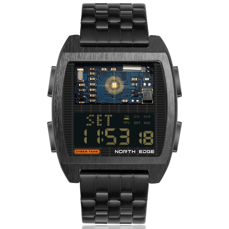 North Edge CyberTank Reloj Inteligente Correa Acero