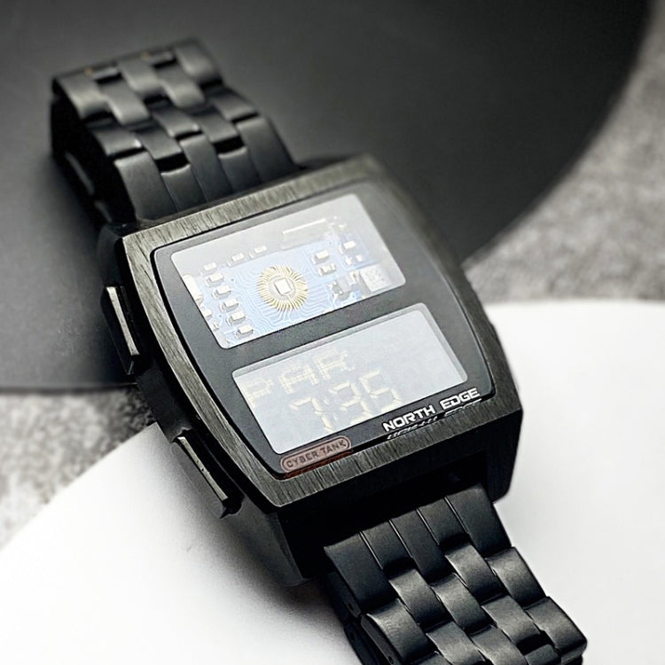 North Edge CyberTank Reloj Inteligente Correa Acero