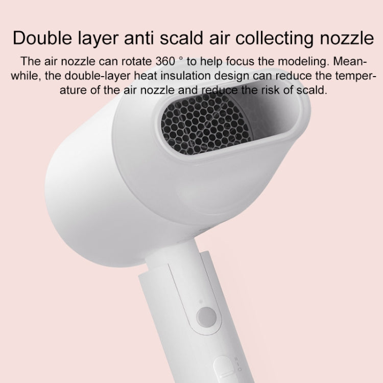 Xiaomi Mijia H100 Secador Eléctrico Portátil 1600W Iones Negativos