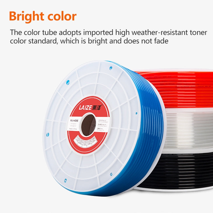 LAIZE Tubo PU Flexible Resistente Al Desgaste Para Aire