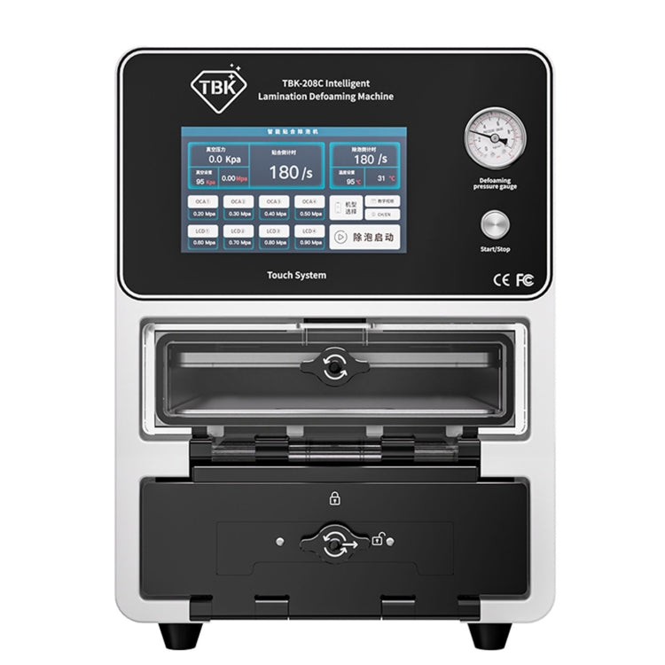 TBK TBK208C Laminación y Desespumado Pantalla Curva 15p Vacío 3 en 1