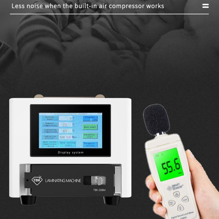 TBK 208M 3 En 1 Máquina Laminación Al Vacío Pantalla Táctil LCD