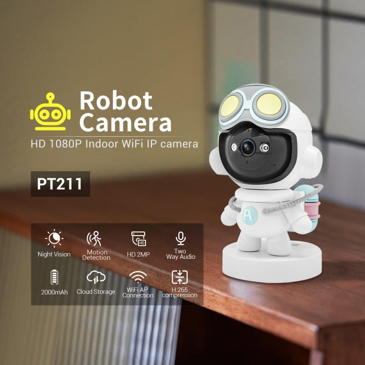 Escam PT211 Cámara IP 2MP WiFi Detección Humanoide