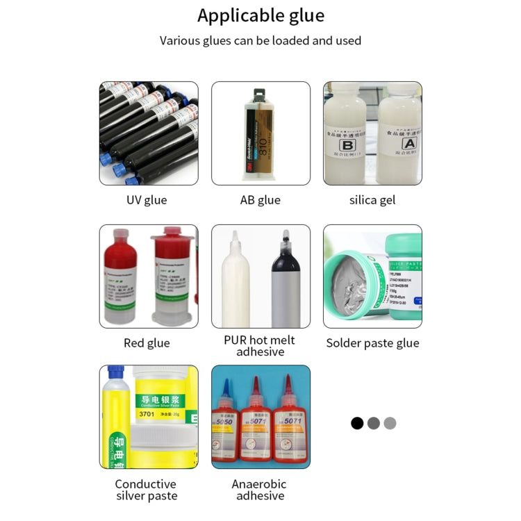 TBK 983B Dispensadora Para Cola UV Precisión 0,02 Milímetros