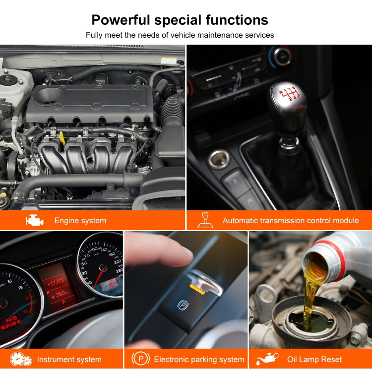KONNWEI KW 480 OBD2 Diagnóstico Vehicular Pantalla 2.8