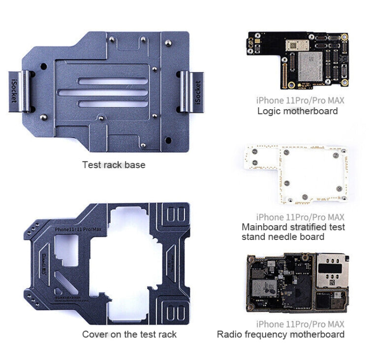 Qianli iSocket Accesorio de Prueba Capas Placas Base