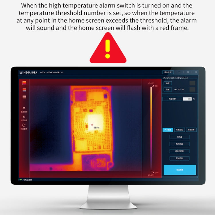 Qianli MEGA-IDEA Super IR Cam 2S 3D Cámara Térmica Analítica