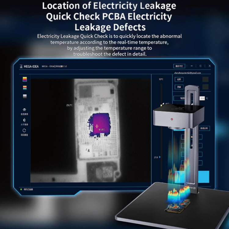 Qianli MEGA-IDEA Super IR Cam 2S 3D Cámara Térmica Analítica