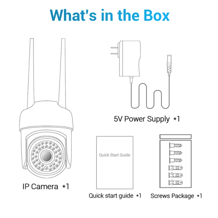 Escam PVR007 Camara de Seguridad Visión Nocturna Color WiFi