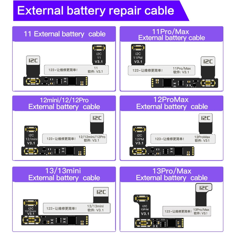 I2C KC01 Herramienta Reparación Batería Lectura Datos
