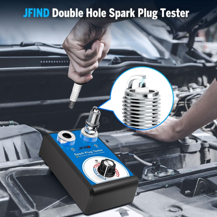 JFIND JF109 Probador De Bujías De Doble Orificio Para Auto