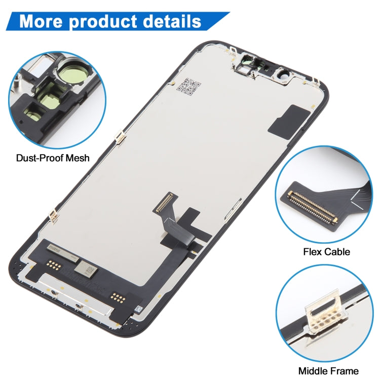 JK Inell Pantalla LCD FHD 1284x2778 120 Hz Táctil Completa