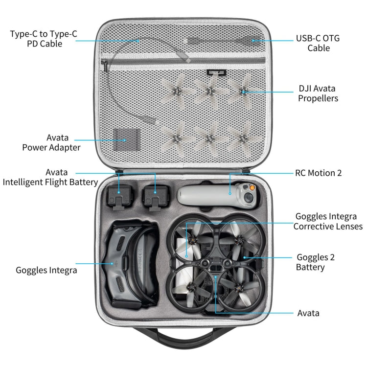 STARTRC Bolso Portátil Hombro GranCapacidad Para DJI Avata