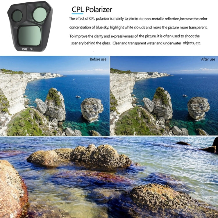 JSR GB 8 En 1 CPL Filtro de Lente Profesional Protección