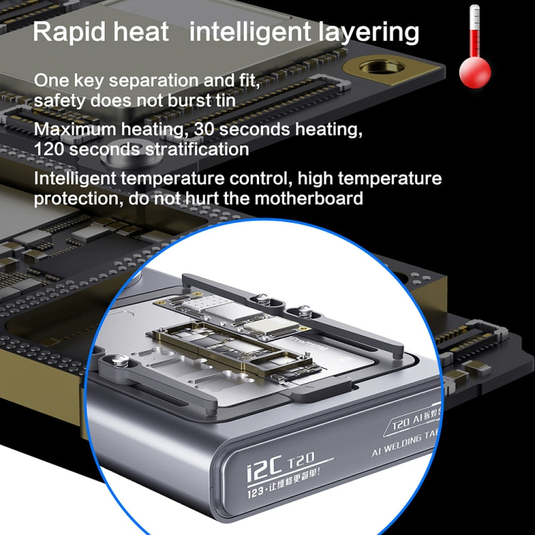 I2C T20 Placa Base Inteligente Calentamiento iPhone X14
