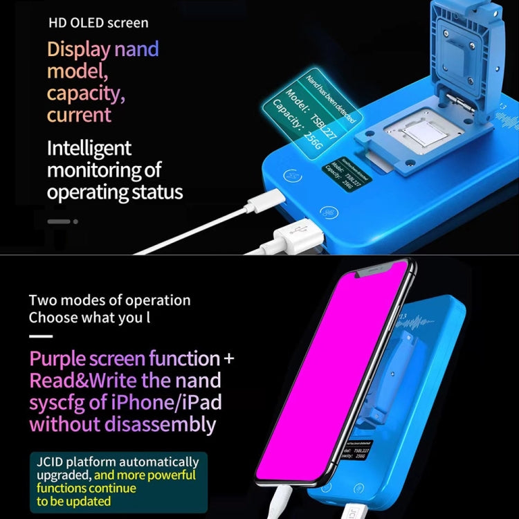 JCID P13 Nand Programador Lectura DFU Iphone Púrpura