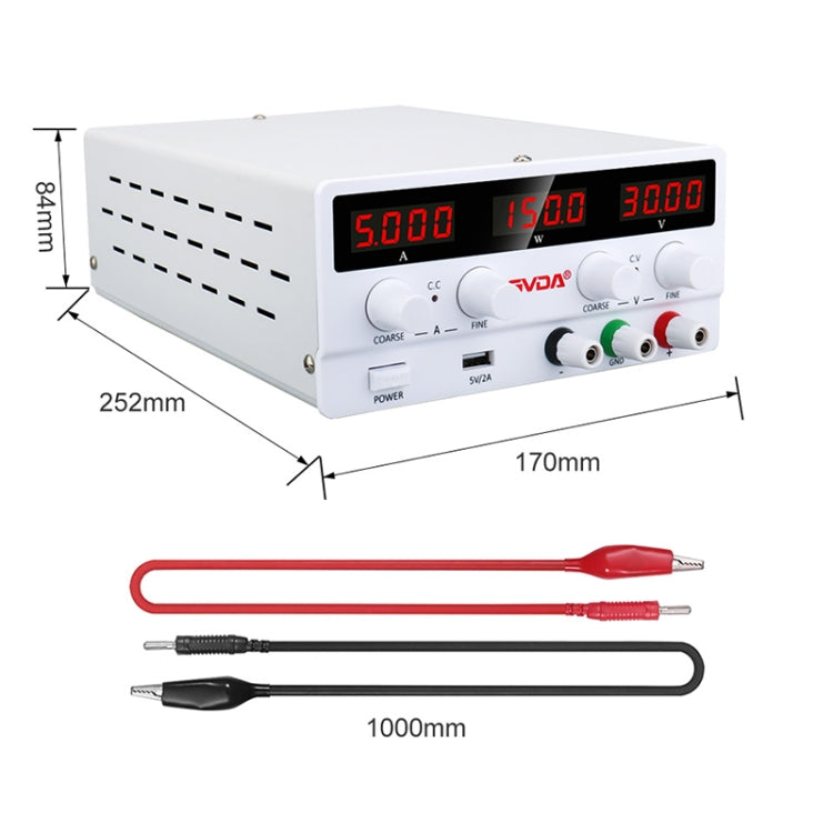GVDA SPS-H605 Regulador De Voltaje Ajustable Con Pantalla