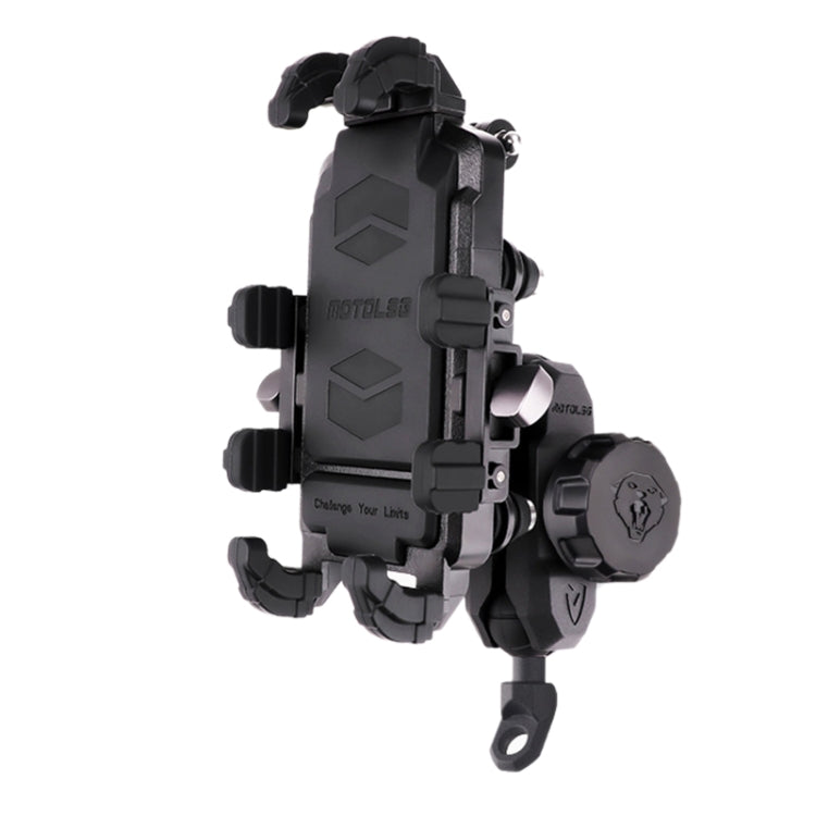 MOTOSLG Cangrejo Soporte Teléfono Motocicleta 360 Grados