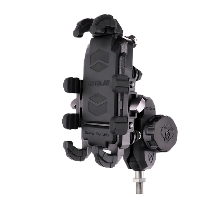 MOTOSLG Cangrejo Soporte Teléfono Motocicleta 360 Grados