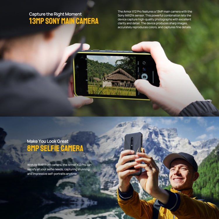 Ulefone Armor X12 Pro Teléfono IP68 4G Android 13 Rojo by Ulefone