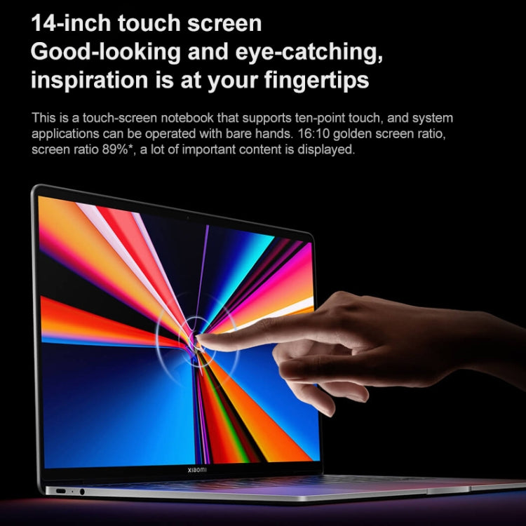 Xiaomi Book Pro 14 2022 Laptop, i5-1240P, 16GB+512GB SSD, Pantalla Táctil 14"