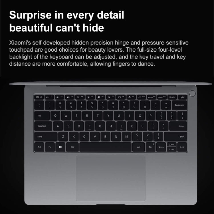 Xiaomi Book Pro 14 2022 Laptop, i5-1240P, 16GB+512GB SSD, Pantalla Táctil 14"