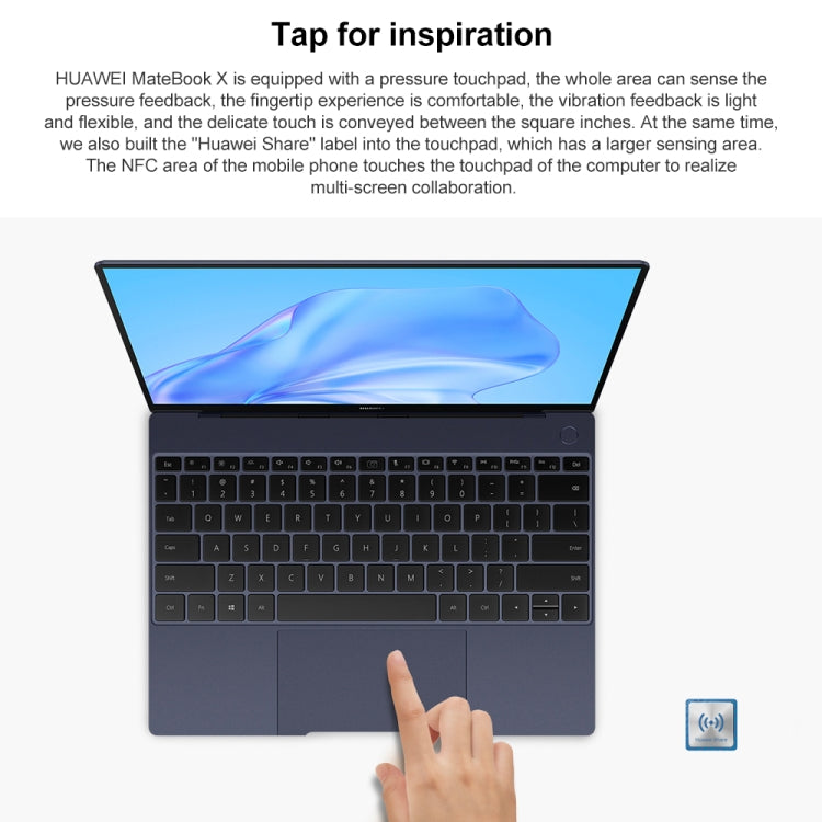 HUAWEI MateBook X Laptop 13 Pulgadas i7-1160G7 16GB+512GB Windows 11