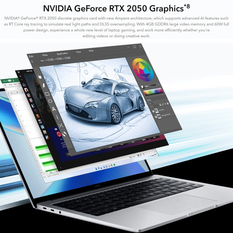 Honor MagicBook 14 2022 Portátil 16GB+1TB Gráfica RTX2050 by Huawei