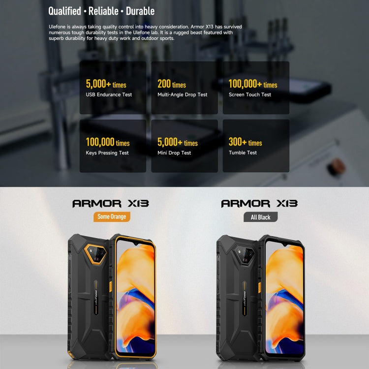 Ulefone Armor X13 Teléfono 6GB64GB 4G IP68 Resistente by Ulefone
