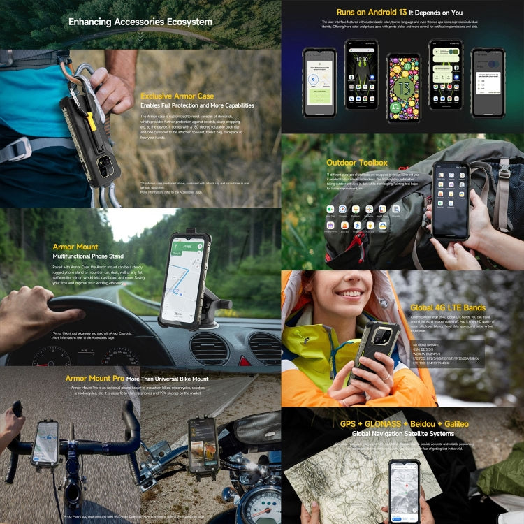 Ulefone Armor 22 Teléfono Resistente IP68 8GB+128GB NFC 4G by Ulefone