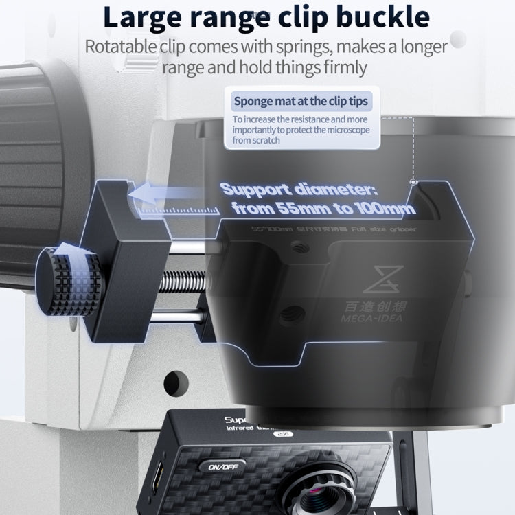 Mega-Idea Mini S IR Cam Microscopio de Imágenes Térmicas para Placa Base
