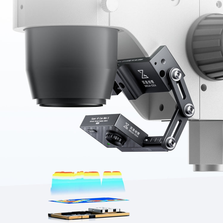 Mega-Idea Mini S IR Cam Microscopio de Imágenes Térmicas para Placa Base