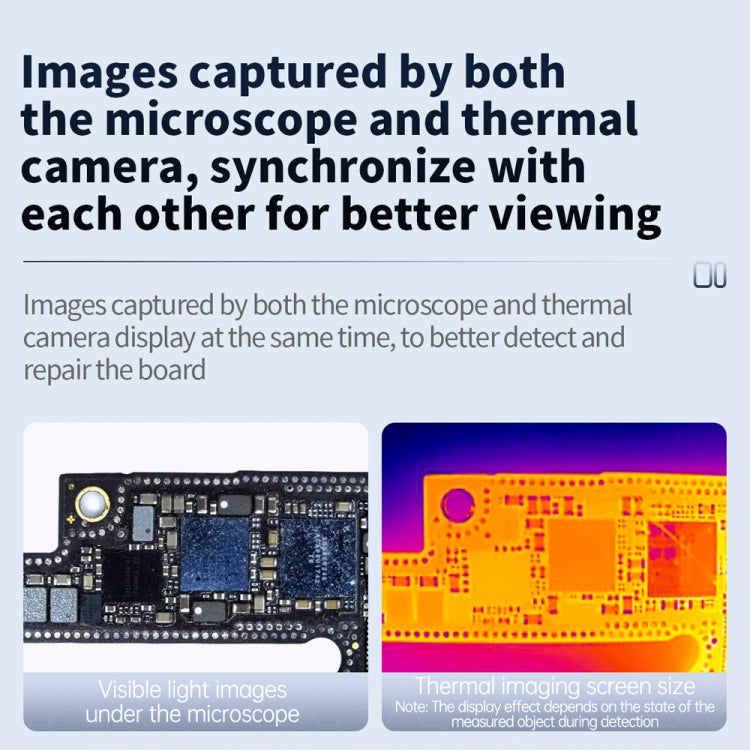 Mega-Idea Mini S IR Cam Microscopio de Imágenes Térmicas para Placa Base