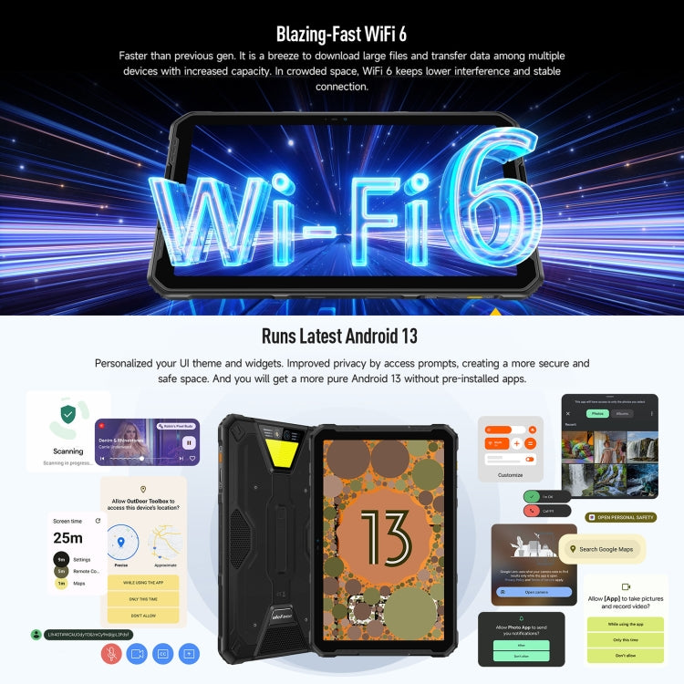 Ulefone Armor Pad 2 Tableta 11 Pulgadas 16GB+256GB 4G by Ulefone