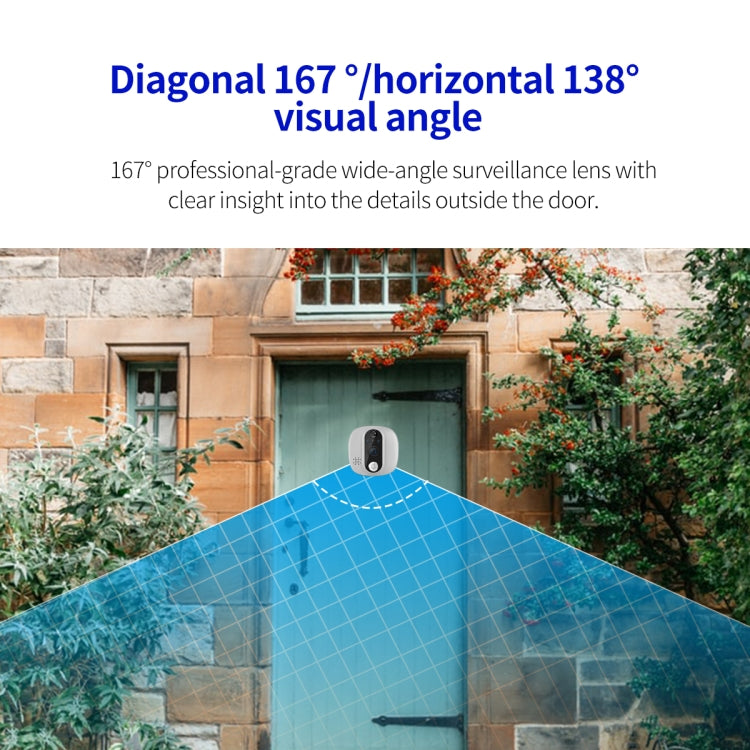 ESCAM C85 Visor Puerta Inteligente 4,3 Pulgadas WiFi