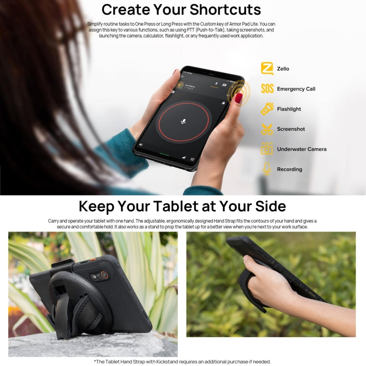 Ulefone Armor Pad Lite Tablet 3GB+32GB 8.0in Resistente by Ulefone