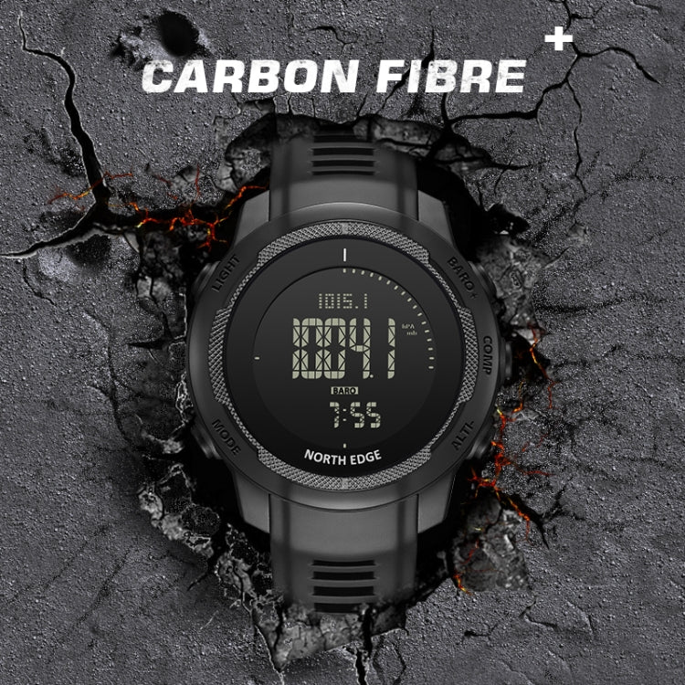 NORTH EDGE VERTICO Reloj Deportivo Fibra De Carbono