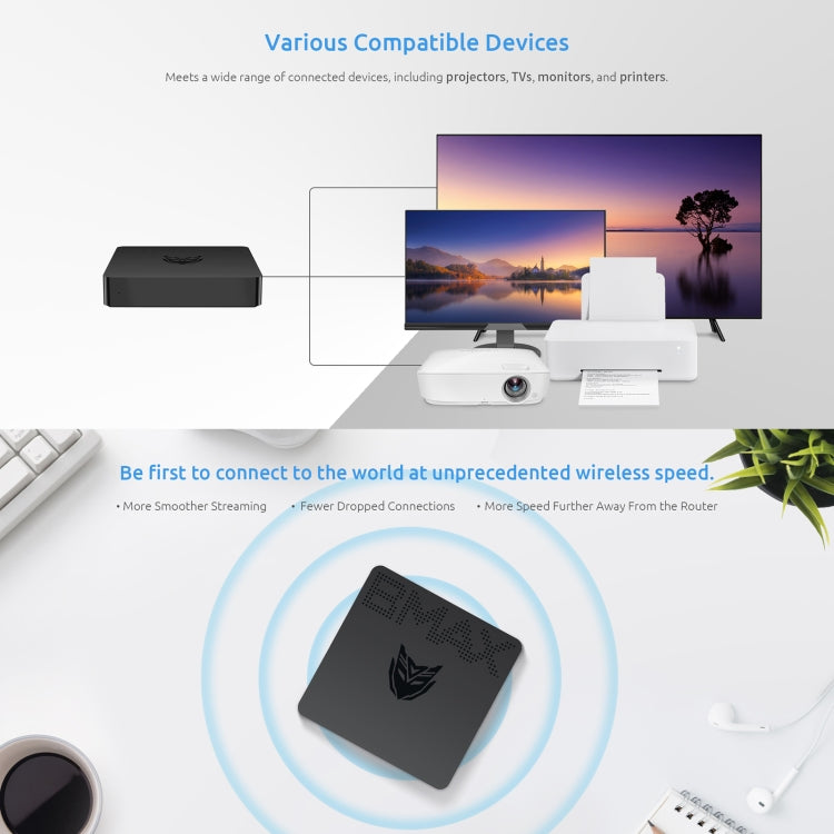 BMAX B1 Pro Mini PC 8GB+128GB Incluye Soporte 4K HDMI VGA
