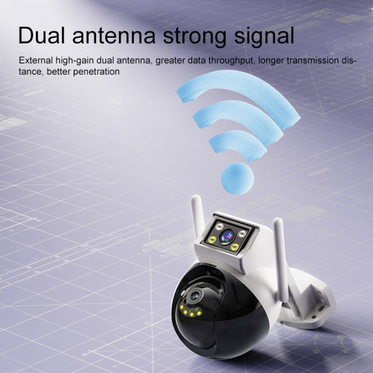 Yesido KM12 Cámara HD 2.0MP 1080P Doble Lente WiFi