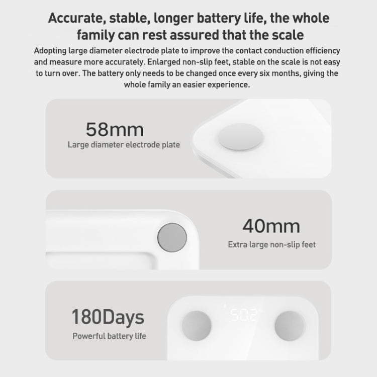 Xiaomi S400 Báscula Impedancia Bioeléctrica BT5.0 Pro