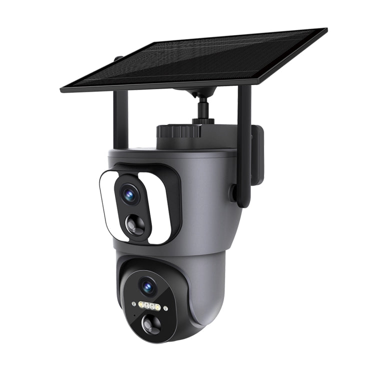 ESCAM QF390 Cámara WiFi Solar Grabación Voz Bidireccional