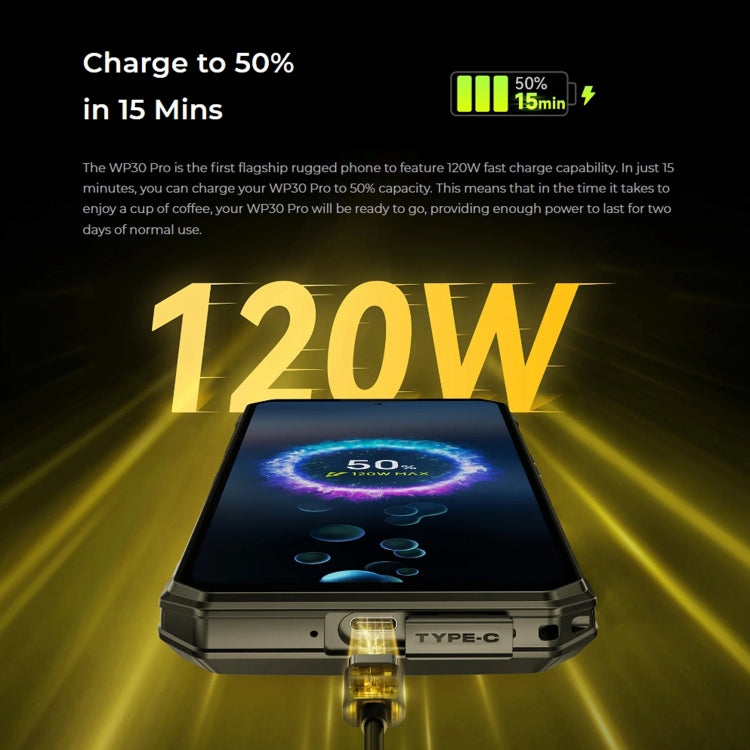 Oukitel WP30 Pro Smartphone 12GB+512GB 5G Batería 11000mAh by OUKITEL