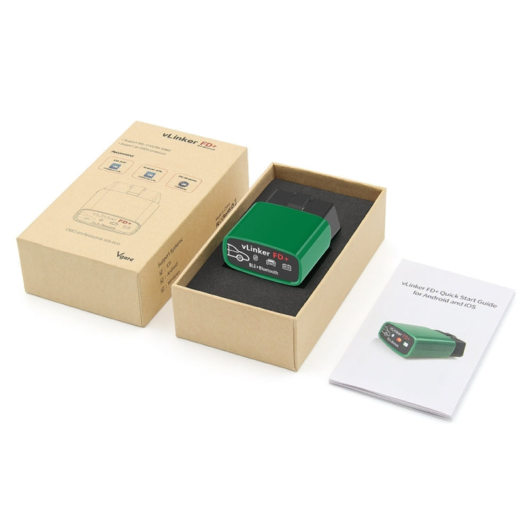 VLINKER FD+ V2.2 Bluetooth OBD Escáner de Diagnóstico