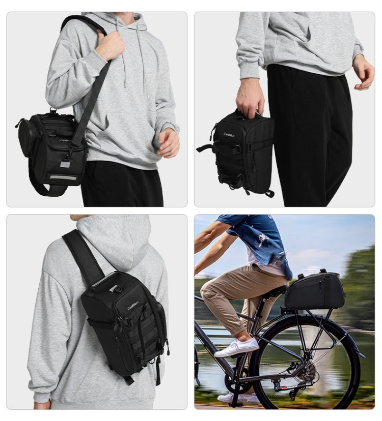 CADeN D116 Alforjas Bici Montaña Ligera Bolsas Traseras