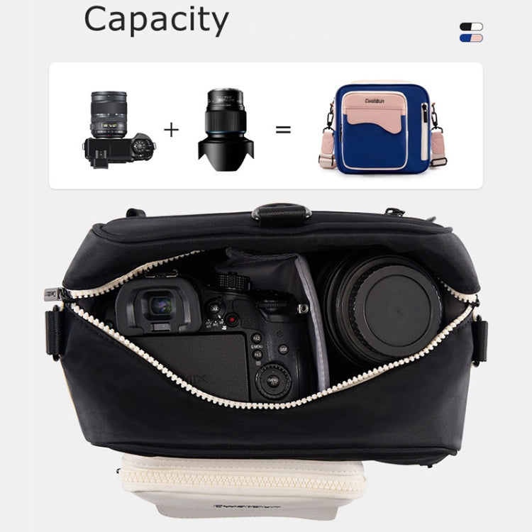 Cwatcun D118 Mochila Para Cámara De Dos Vías Ligera