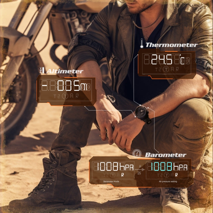 North Edge MarsPro Reloj Inteligente Para Deportes Impermeable 50 m