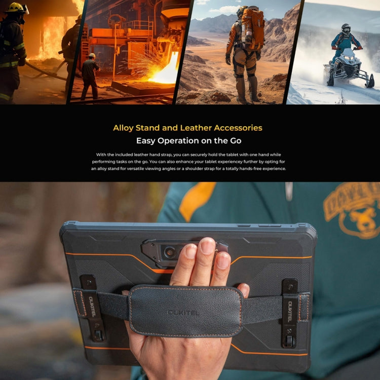 OUKITEL RT8 Tablet 6GB+256GB 4G Rugged Android 13 Global by OUKITEL