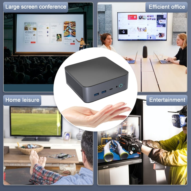 GXMO H90 Mini PC Intel Core I7 11390H 16GB+512GB WiFi6